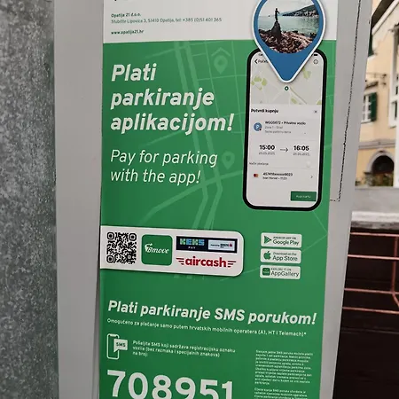 Apartmán Adriatika Seaside Loft Opatija